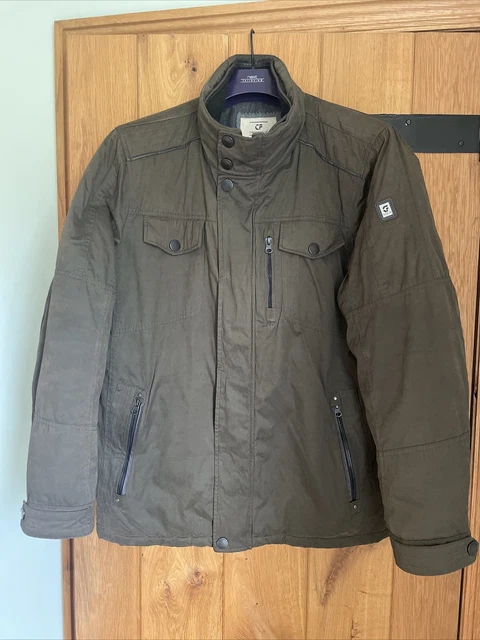 Giacca con cappotto trapuntato CF Crossfield Since 1968 classica da uomo cachi/marrone taglia 50