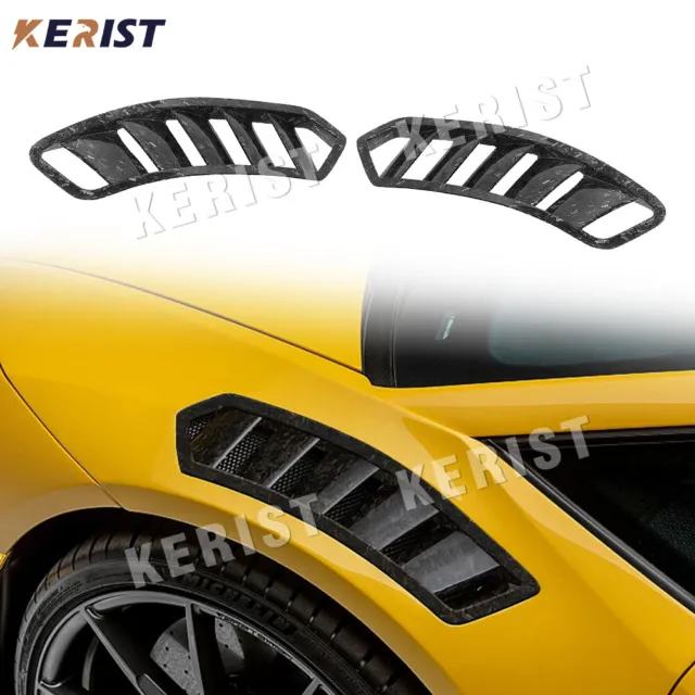 Carbon Fiber Fender Vent Wheel for Lamborghini Huracan LP610 LP580 Coupe 2-Door