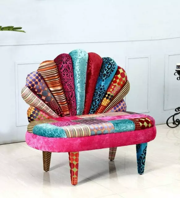 Peacock Chair Mango Wood New Design Living Room 2 Seater Love Seat