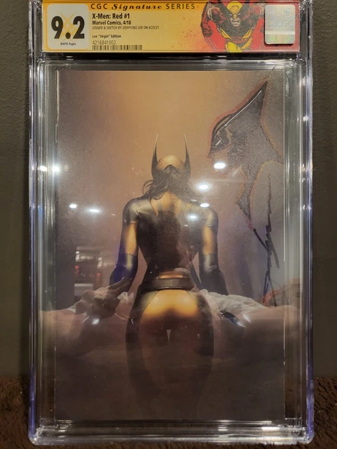 X-Men: Red #1 🔥 X-23 / Wolverine 🔥 CGC 9.2 SS 🔥 Sign + Sketch by JeeHyung Lee