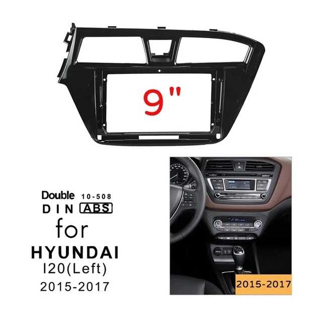 Pannello telaio adattatore telaio adattatore auto stereo radio fascia 9 pollici 2 din 9835