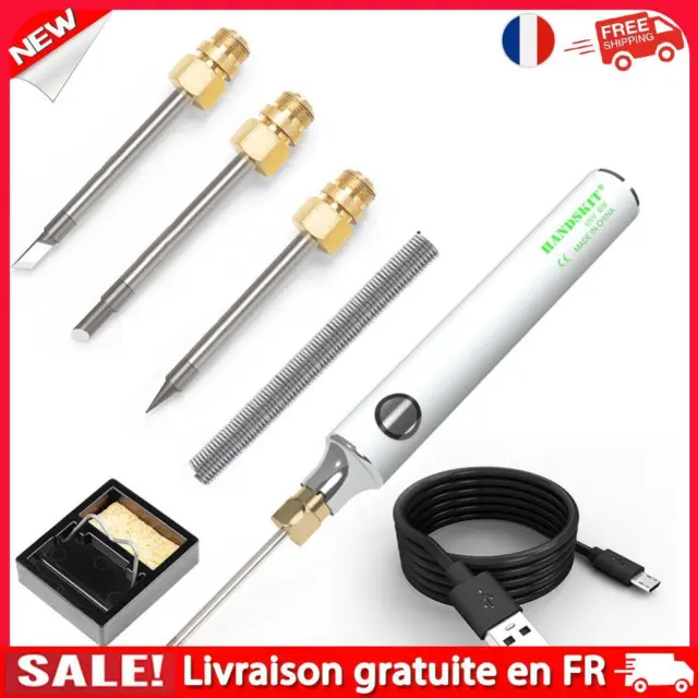 fr 5V 8W Electric Iron Portable Solder Pen Low-voltage for Outdoor Welding Tools