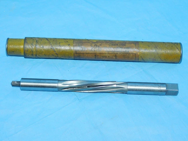 1/2" Spiral Fluted No. 126 Expansion Hand Reamer Cleveland Twist Drill Co