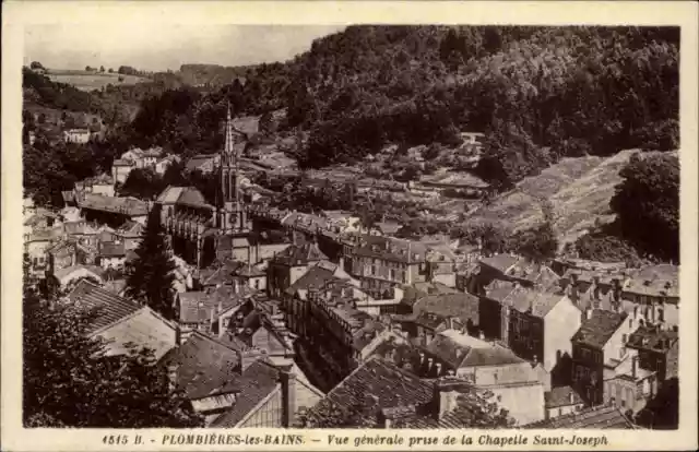 Plombières-les-Bains Lothringen Carte Postale Frankreich Postkarte France ~1930