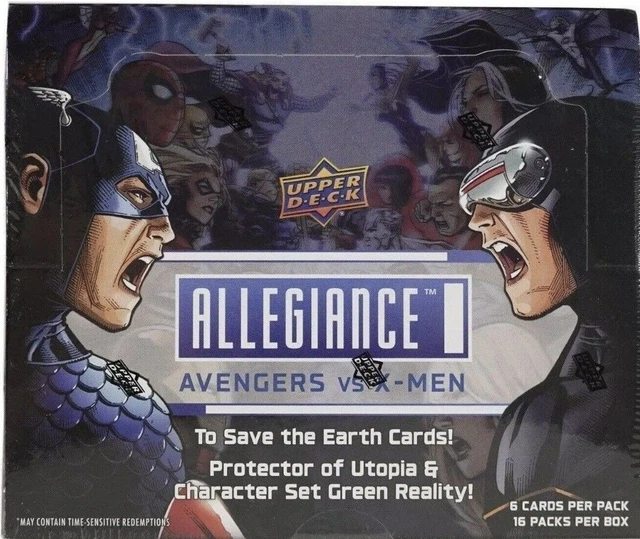 2023 UD Marvel Allegiance Avengers vs X-Men Singles You Pick