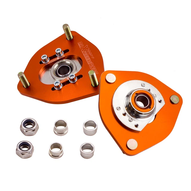 Coilover Top Mount Camber Plate for Nissan S13 S14 200SX 240SX Black