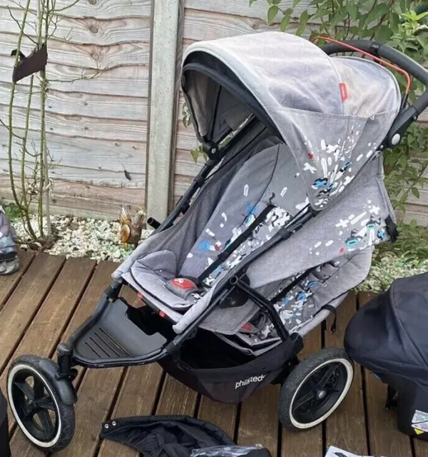 PHIL AND TEDS Cocoon Baby Snug Red Sport Explorer Newborn