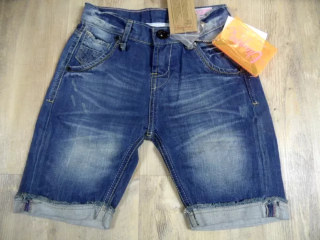 VINGINO cool 3/4 jeans PELAGIA Boyfriend short taille 7/122 NEUF