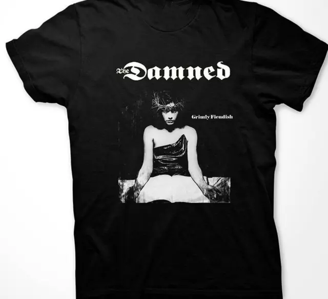 The Damned band album black T-shirt short sleeve All sizes 1F1316