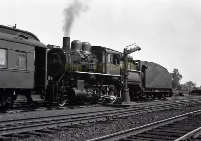 DH Delaware & Hudson Steam Locomotive #857 - Vintage Railroad Negative