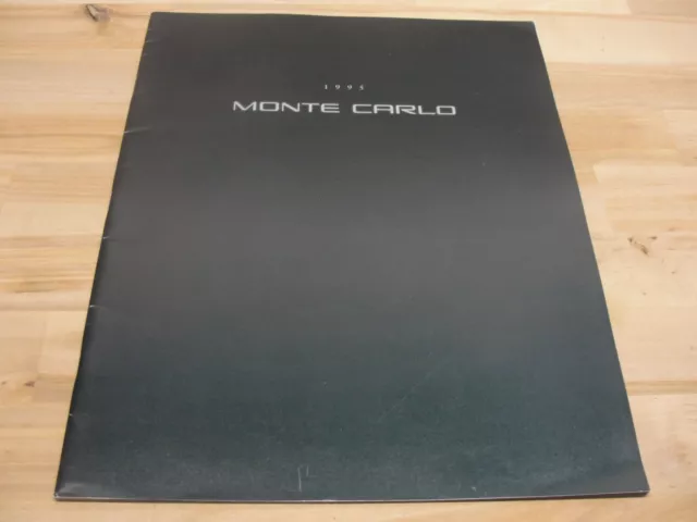 1995 Chevrolet Monte Carlo Ls Sales Brochure