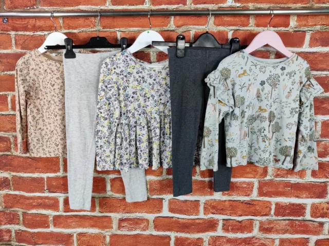 Girls Bundle Age 4-5 Years Next Gap H&M Leggings Top T-Shirt Floral Casual 110Cm