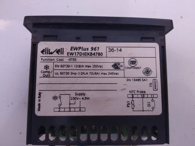 Regulateur électronique Eliwell EWPlus 961