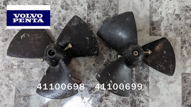 Volvo Penta Part #41100698 and  41100699 Props for BP-800 / BP900 Thruster 185mm
