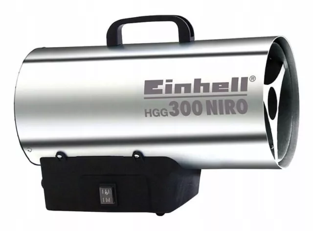 Einhell Heißluftgenerator HGG 300 Niro (30 kW, 1,5 bar Betriebsdruck) Schwarz