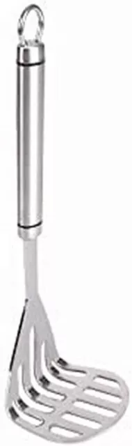 KitchenCraft KCPROM Professional Potato Masher, Stainless Steel, 26 cm, Silver