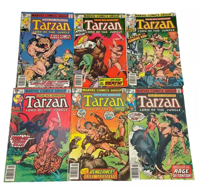 Marvel Comics Tarzan #1-#13,#15,#16, #18-#20 (Bronze age1977) comic lot