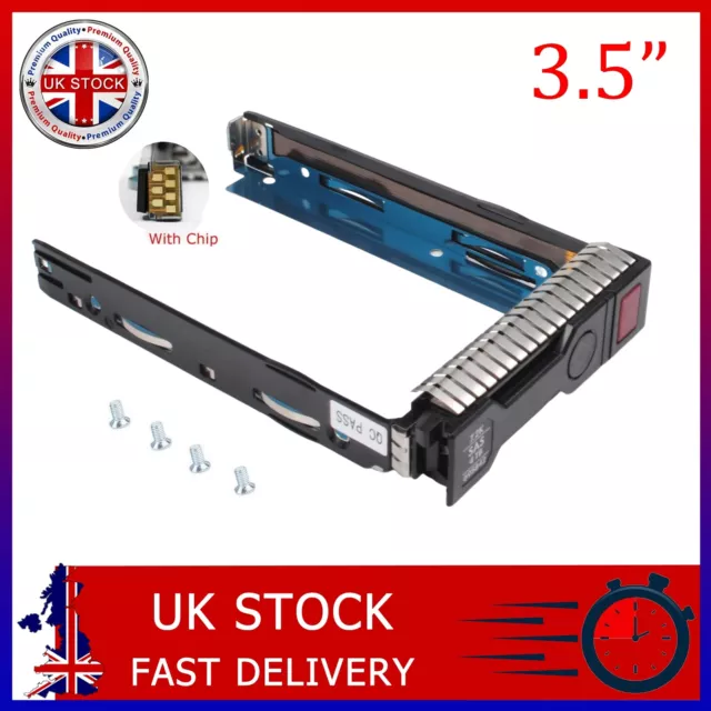 651314-001 TRAY FOR HP/HPE 3.5'' SAS/SATA DRIVE TRAY DL360p DL380 G8 G9 UK