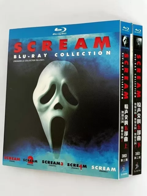 BD Scream VI (2023) Blu-ray New Box Set All Region