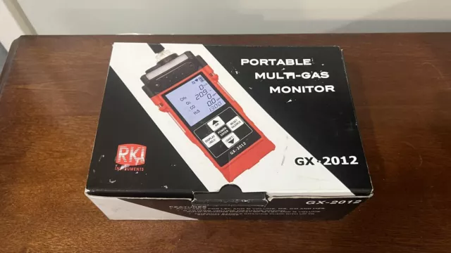 RKI Instruments GX-2012 ~ Gas Detector with Battery