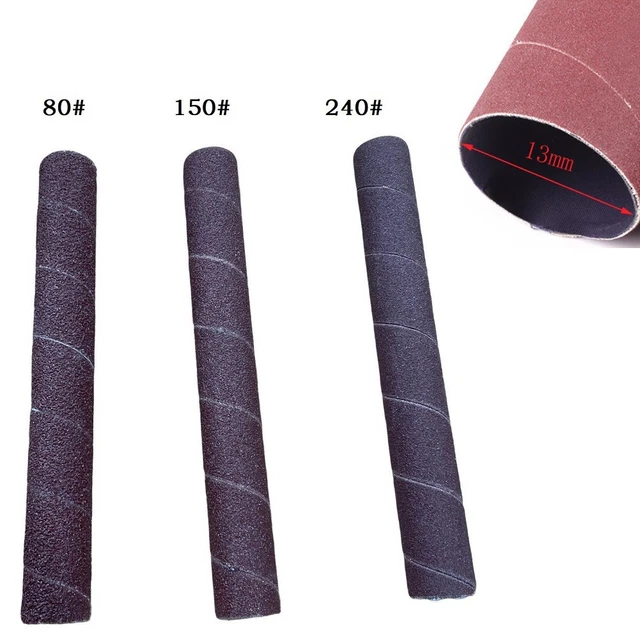 Kit 20 Pièces Ponceuse Tambour - Manchons Abrasifs Avec 4 Tambours Caoutchouc Et Étui Pour Perceuse
