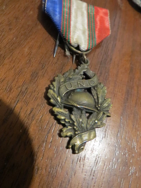 France, Union Nationale des Combattants, WAR, Medal, Réduction