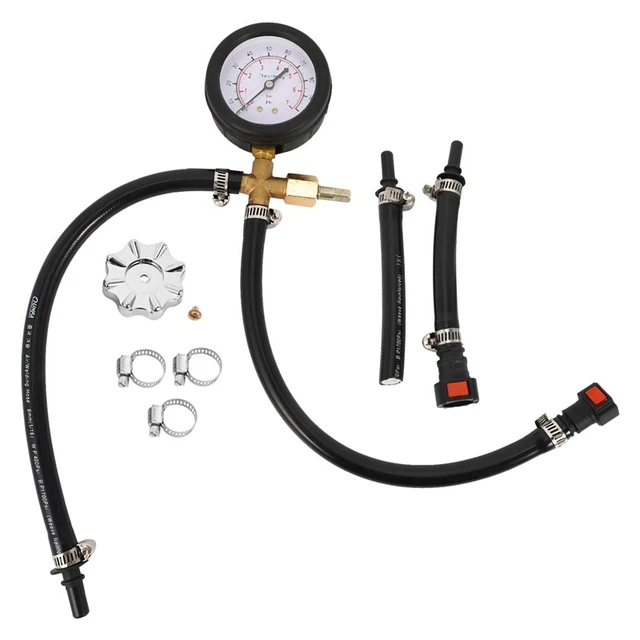 Tester di pressione per pompe di iniezione a collegamento rapido con valvola 0-100 Y2Y7