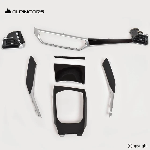 ORIGINAL BMW G20 G21 G28 3er Dekorleisten Dashboard Trims Piano Black