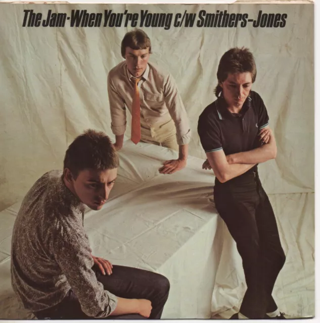 THE JAM when you're young*smithers-jones 1979 UK POLYDOR MOD 1ST PRESSING 7" 45