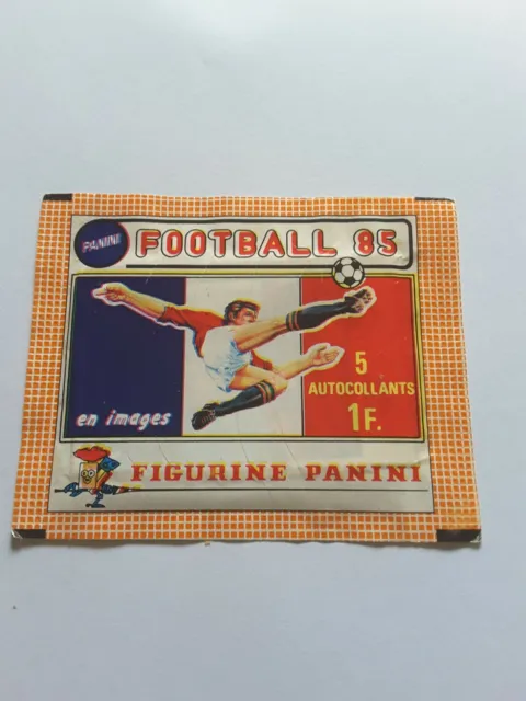 Hyper rare !!! pochette neuve scellée panini footb championnat de France 85 🇨🇵