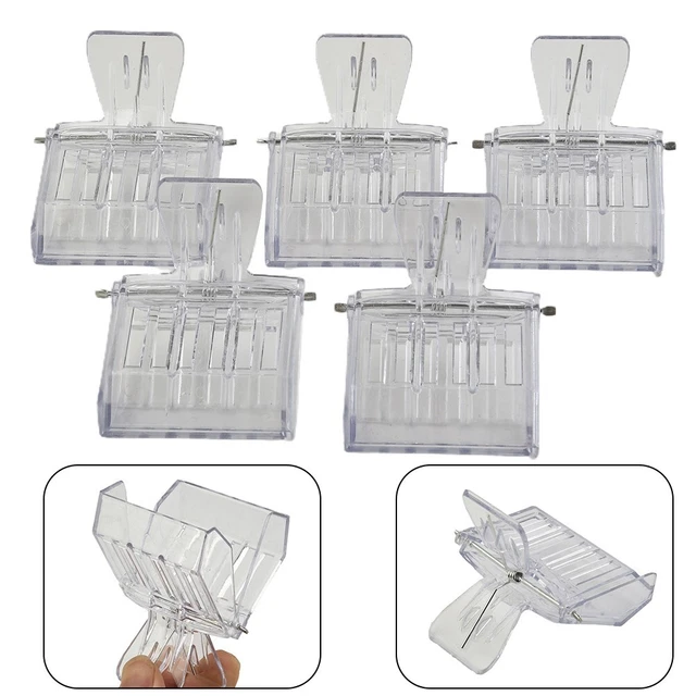 5pcs Plastique Reine Cage Pince Abeille Saisie Apiculteur Outil Équipement Neuf