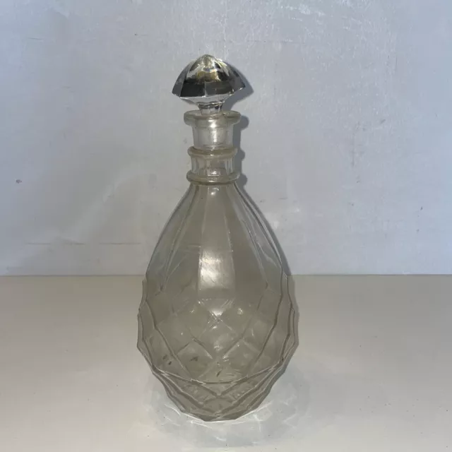 Ancienne Carafe En Verre