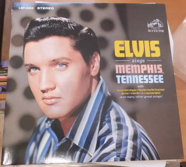 ELVIS PRESLEY. ELVIS SINGS MEMPHIS TENNESSEE. 2019 2LPs 180g Vinyl  LSP 6364 RCA