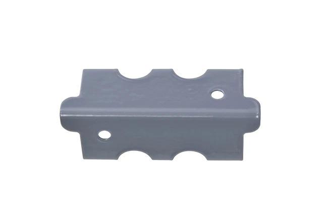 Cpout-Gry-4 Muscle Rack Post Coupling Outer Grey (4 Pack), 3" Height, 1.5" Width
