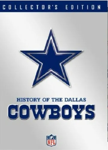 NFL Football Dallas Cowboys Heroes Tom Landry Tony Romo 2 DVD Set