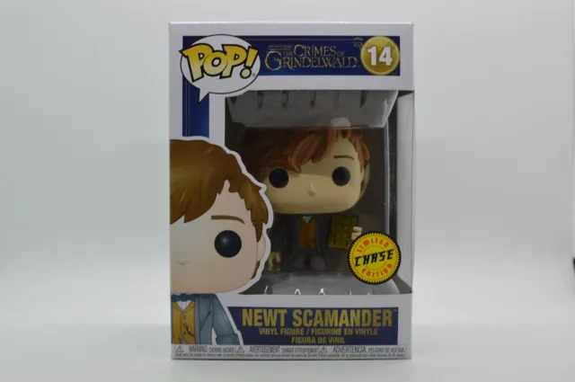 #14 Newt Scamander CHASE Fantastic Beasts Funko Pop in Protector
