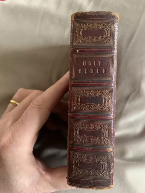 Antique 1826 Holy Bible Old New Testament