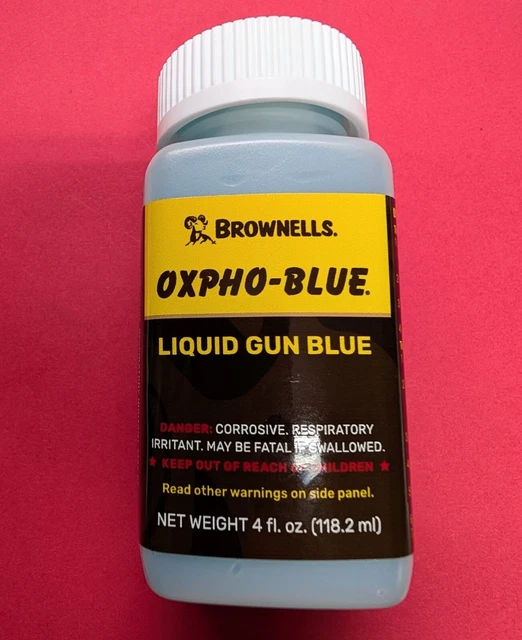 thumbnail image 2 of Firearm Finish Brownells Oxpho-Blue Cold Bluing Solution - Professional Grade, No After-Rust Gun Bluing 2 of 9