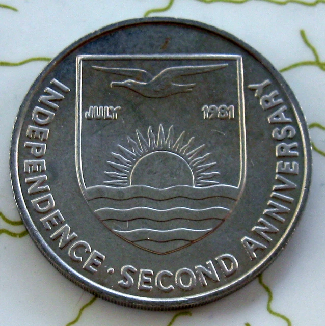 Coin Kiribati$5.00 1981 Bu 175-2