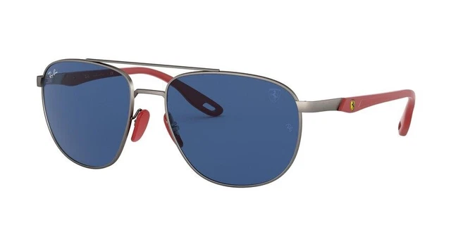 Gafas de sol Ray-Ban Ferrari RB3659M F03780 MATTE GUNMETAL/DARK BLUE