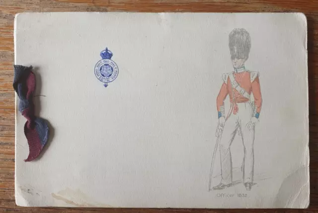 0641. 1st Bn. Royal Fusiliers. Christmas Card from India. 1920's?