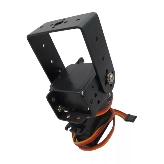 Bras Incliné Noir 2DOF Pan-Tilt avec Kit de Montage pour Servos 996R pour Robot 2