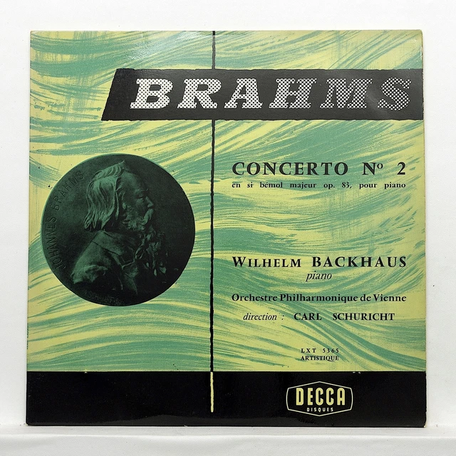 WILHELM BACKHAUS 'BRAHMS Piano Concerto No. 2 Mono' SHM-CD, Japan