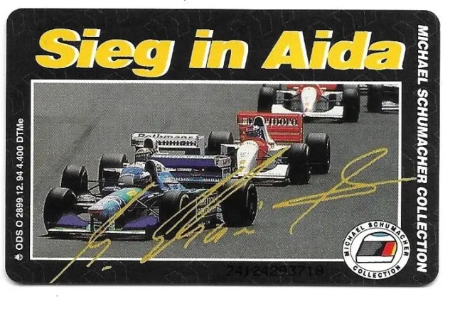 Rare / Carte Telephonique - Michael Schumacher F1 Formule 1 Race Car / Phonecard