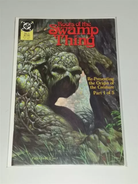 Roots Of Swamp Thing #1 Nm (9.4 Or Better) Dc Comics July 1986