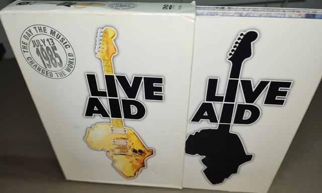 4DVD BOX・LIVE AID ／JULY 13 ／1985！ Amazon.com: Live Aid (4 Disc Set) : Movies & TV