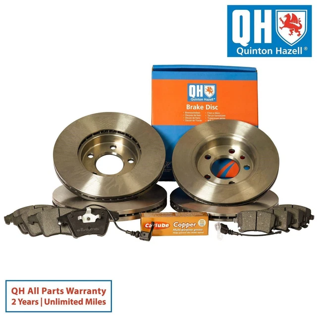 FRONT & REAR Brake Discs & Pads VW Transporter/Caravelle Diesel Bus
