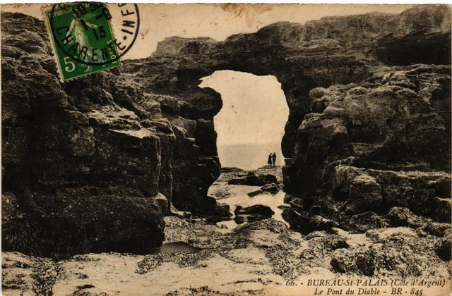 CPA BUREAU-St-PALAIS - (Silver Side) - Le Pont du Diable (975532)