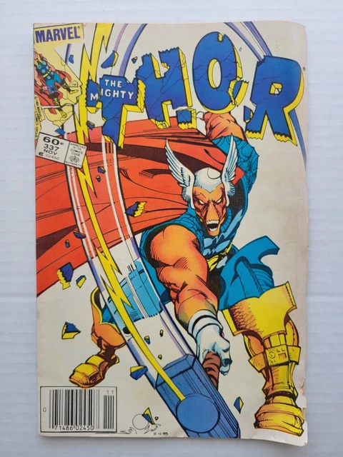 1983 Marvel Comics The Mighty Thor Vol 1  No 337 Bronze Age Beta Ray Bill