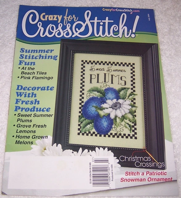 Crazy for Cross Stitch! Magazine July 2004
